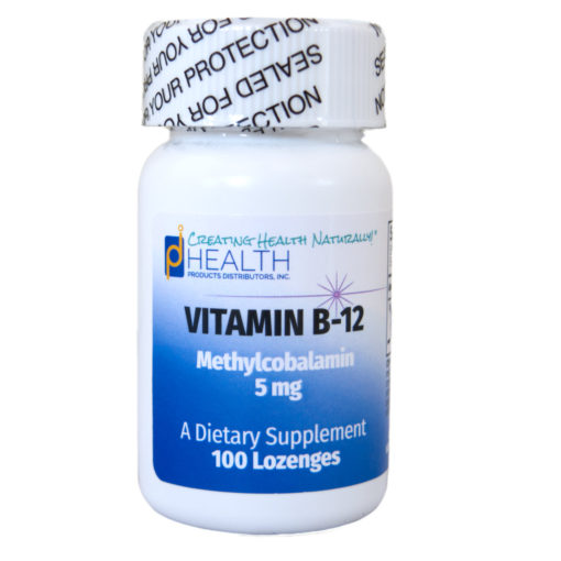 Vitamin B-12 Methylcobalamin 5 Mg (100 Sublingual Tabs) – Health ...